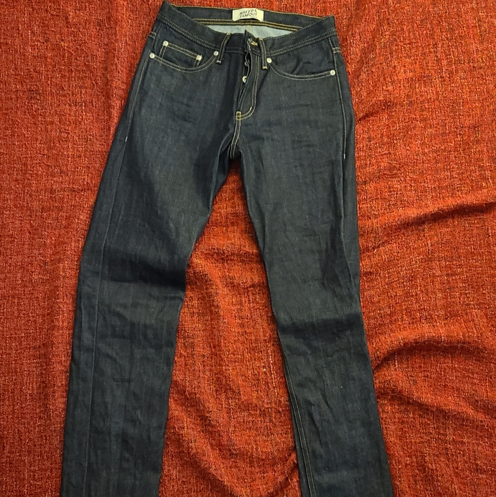 Naked and Famous Weird Guy Raw Denim